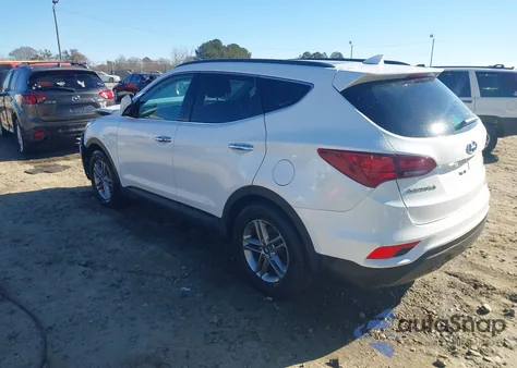 2018 Hyundai Santa Fe Sport 2.4 Luxury z USA, uszkodzony, nr VIN 5XYZUDLB4JG539393